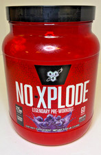 BSN NO-XPLODE Pre-Workout 2.45lb 60 Servings GRAPE EXP 4/24/27 picture