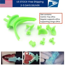 2Kits Dental BPS Centric Tray Occlusal Record Articulator Face Bow Implantology picture