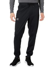 NWT Under Armour Men's Sportstyle Tricot Jogger Size Large Black picture
