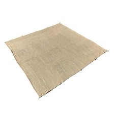 Sandbaggy Burlap Square 80 inch x 80 inch - Landscaping, Construction, Sheets picture
