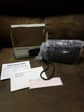 Vtg New Black Lexxus 35mm Film Camera & Paperwork in Box picture