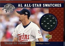 2003 Upper Deck - Retail Al All-Star Swatches Joe Mays #ASA-JM (MEM) picture