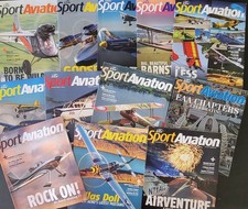EAA Sport Aviation Magazine Full Year 2024 Twelve Issues Experimental Aircraft picture