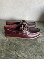 NEW Sperry Men’s Boat Shoes 8.5 M 0195214 2-eyed Amaretto brown picture