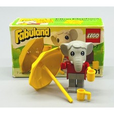 LEGO Fabuland Elton Elephant 3601 Vintage 1981 Building Set picture