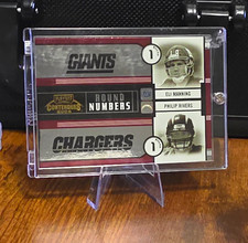 Playoff 2004 Contenders Round Numbers Manning/Rivers/Roethlisberger Lot (2) picture