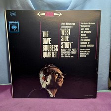 Bernstein Plays Brubeck West Side Story Vinyl LP Columbia CS 8257 