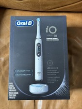 Oral-B iO Series 10 Rechargeable Electric Toothbrush - Stardust White New io10 picture