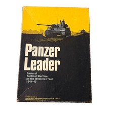 Vintage 1974 Panzer Leader War Board Game Avalon Hill WWII Tactical Strategy picture