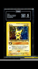 Pokémon TCG Pichu Neo Genesis 12/111 Holo Rare Unlimited English TAG 5 picture