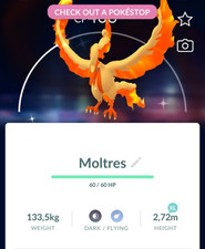 Pokémon - Shiny Galarian Moltres -  PTC - Description picture