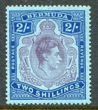 Bermuda 1938-53 perf. 14 2s SG 116 unmounted mint (cat. £90 as u/m) picture