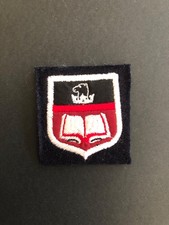 Vintage cloth patch badge Robert Pattinson School Lincoln picture