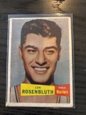 1957-58 Topps - Lennie Rosenbluth #48 (RC) picture