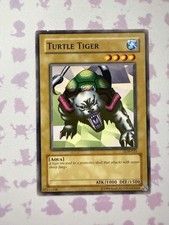 Very Rare Turtle Tiger Major Print Error Yugioh LOB023 Cheapest On eBay LP picture
