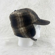 Scala Sport Plaid Trapper Hat Earflap Cap - Insulated Winter Hunting Hat NWT picture