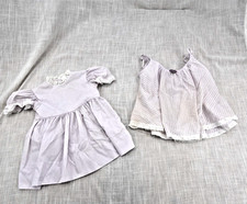 Vintage Bryan Kids Lavender Eyelet Lace Dress and Swiss Dot Gown Set picture