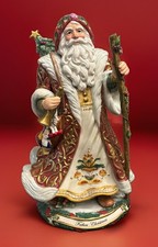 Rare FITZ And FLOYD 15” Ltd Ed 1380/1500 3rd Ed Legends European Santa In Box picture