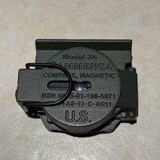 Cammenga Model 3H Tritium Lensatic Compass Olive Drab US Military Issue  picture
