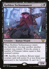 Ruthless Technomancer #35 *Foil* (LP) Commander: Kamigawa: Neon Dyn... (NEC) MTG picture