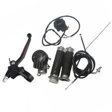 Carburetor Handlebar Grips Throttle Kit For 49 66 80cc Bicycle Bike picture