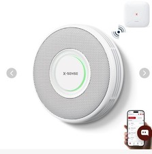 X1- X-Sense Smart Wi-Fi Smoke Detector with Voice Alerts XSOB iR picture
