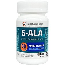 Neopharma Japan 5-ALA 50mg Amino acid supplement 60 tablets Japan New picture