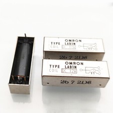 2Pcs OMRON LAB1N 12VDC Reed Relay 4Pins NEW picture