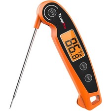 TempPro TP605W Instant Read Meat Thermometer Waterproof Backlit Foldaway Probe picture