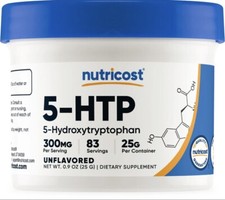 Nutricost 5-HTP Powder 25 Grams (300mg Per Serving) picture