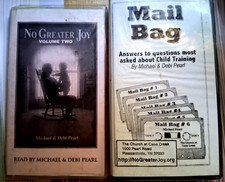 No Greater Joy Michael Debi Pearl Cassette LOT Child training Homeschool picture