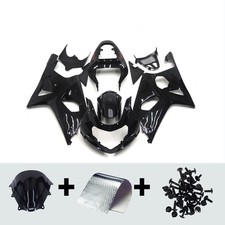 Gloss Black Bodywork for 2000-2002 Suzuki GSXR1000 K1 Fairings Plastic Body Kit picture