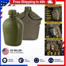 M-Tac Tactical Canteen Water Bottle 1L 34oz BPA-Free Military Hiking picture