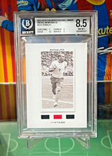 2023-24 Futera Unique Vintage VT25 Roanldo Vintage Memorabilia Patch /21 BGS 8.5 picture