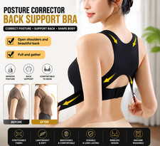 Women Posture Corrector Bra Wireless Back Support Lift Up Yoga Shapewear Bra picture