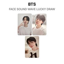 BTS FACE SOUND WAVE LUCKY DRAW Official Photocard KPOP Special Gift picture