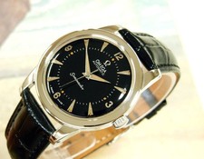 1952 Vintage OMEGA Seamaster Automatic, Stunning BLACK Dial, Serviced / warranty picture