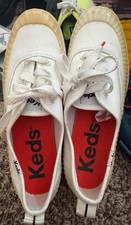 GUC Keds W6.5 The Platform Lug Shoes Weatherized Sneaker Off-White Cream ** picture