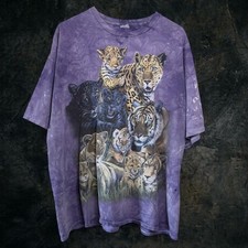 The-mountain Men's Purple T-shirt picture
