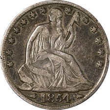 1854-O Seated Half Dollar picture