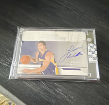 Upper Deck SP Authentic Luke Walton Authentic Signatures Auto AS-LW Lakers picture