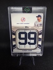 2022 TOPPS Jnm-AJ Aaron Judge New York Yankees Commemorative Jersey Big 99 Patch picture