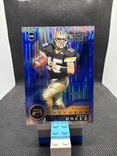 2001 Donruss Quantum Leaf Drew Brees NFL ROOKIE RC 01 NEW ORLEANS SAINTS #202 picture