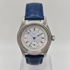 Custom-Built Marriage-Watch 36mm 1906 Elgin Fancy Dial picture