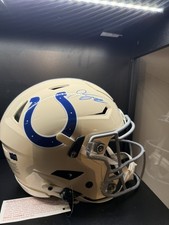 Jonathan Taylor Signed Indianapolis Colts Retro Speedflex Helmet Radtke COA picture