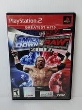 WWE SmackDown vs. Raw 2007 (Sony PlayStation 2) CIB - Tested -   picture