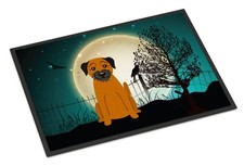 Caroline's Treasures BB2229JMAT Halloween Scary Border Terrier 24x36 Front Door picture