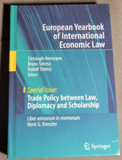 European Yearbook of International Economic Law: Trade Policy Between Law, Diplo picture