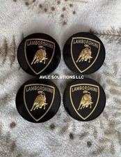 Genuine Lamborghini Huracan-urus-aventador Center Cap Hub Cap FULL SET 470601147 picture