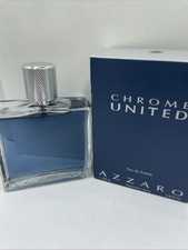CHROME UNITED BY AZZARO 3.38 OZ /100 ML EDT SPRAY FOR MEN NEW AND SEALED picture
